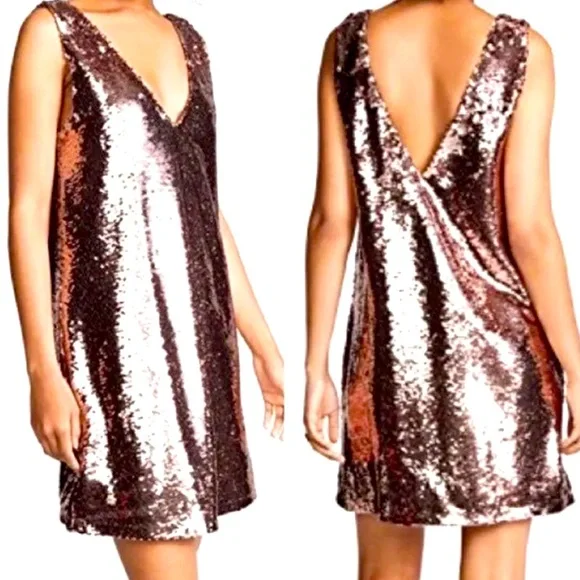green emerald velvet dress Dakota Sequin Dress main image 0